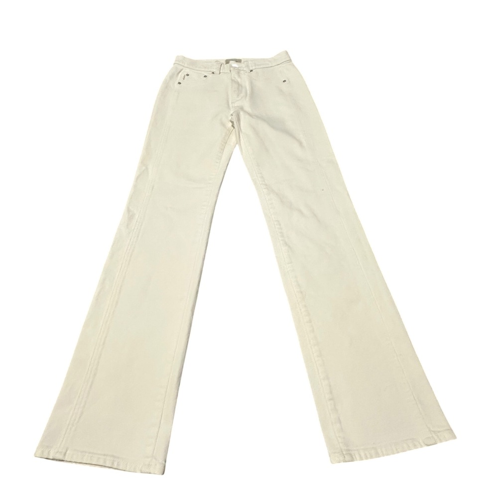 DL1961 Patti Whiteโ Paneled Wide Leg Jeans Women's Size 25 NWT